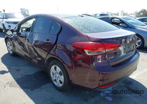 2018 Kia Forte Lx from USA, damaged, VIN 3KPFK4A76JE208335